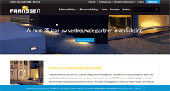 Desktop Screenshot of franssenverlichting.nl